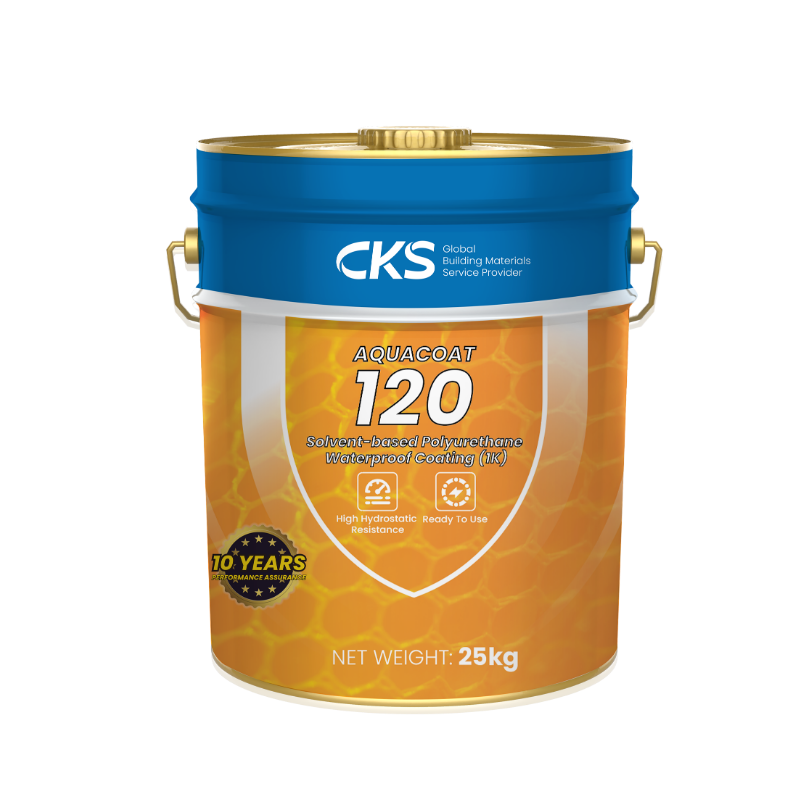 Aquacoat 120:Solvent-based Polyurethane Waterproof Coating