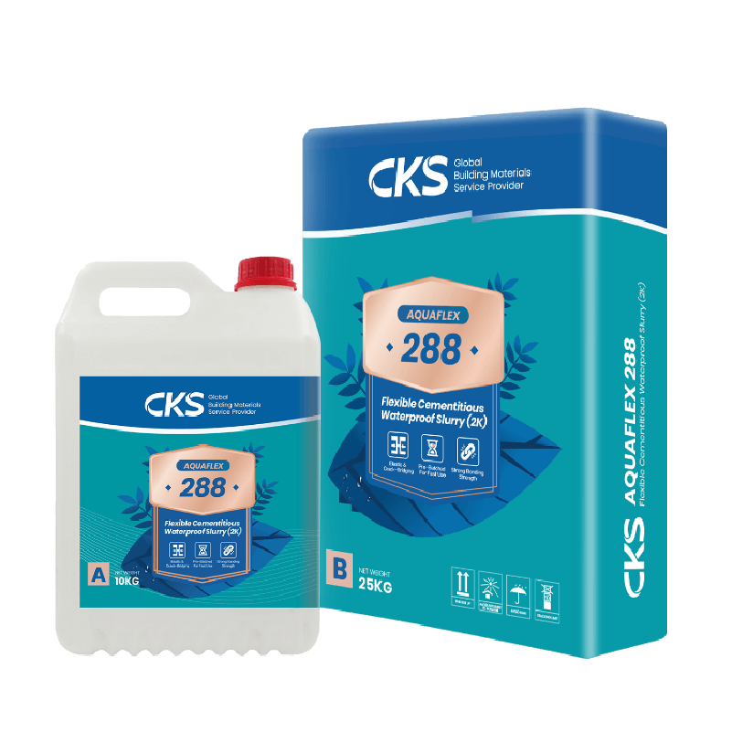 Aquaflex 288 Flexible Cementitious Waterproof Slurry (2K)
