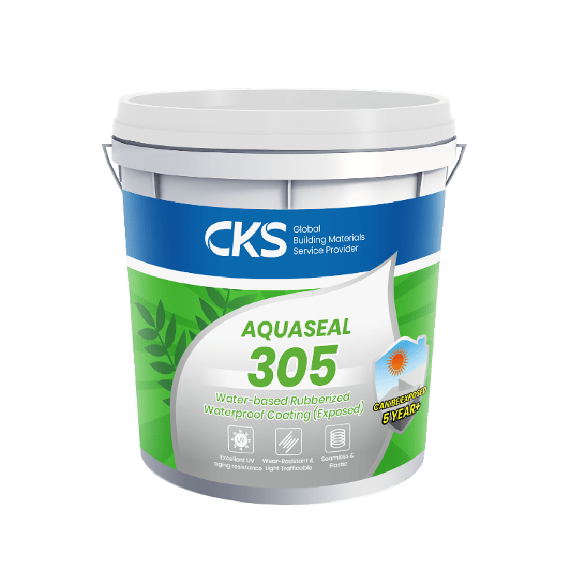 Aquaseal 305 Water-based Rubberized Waterproof Coating (Exposed)