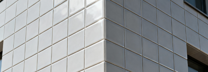 Tiled Exterior Wall