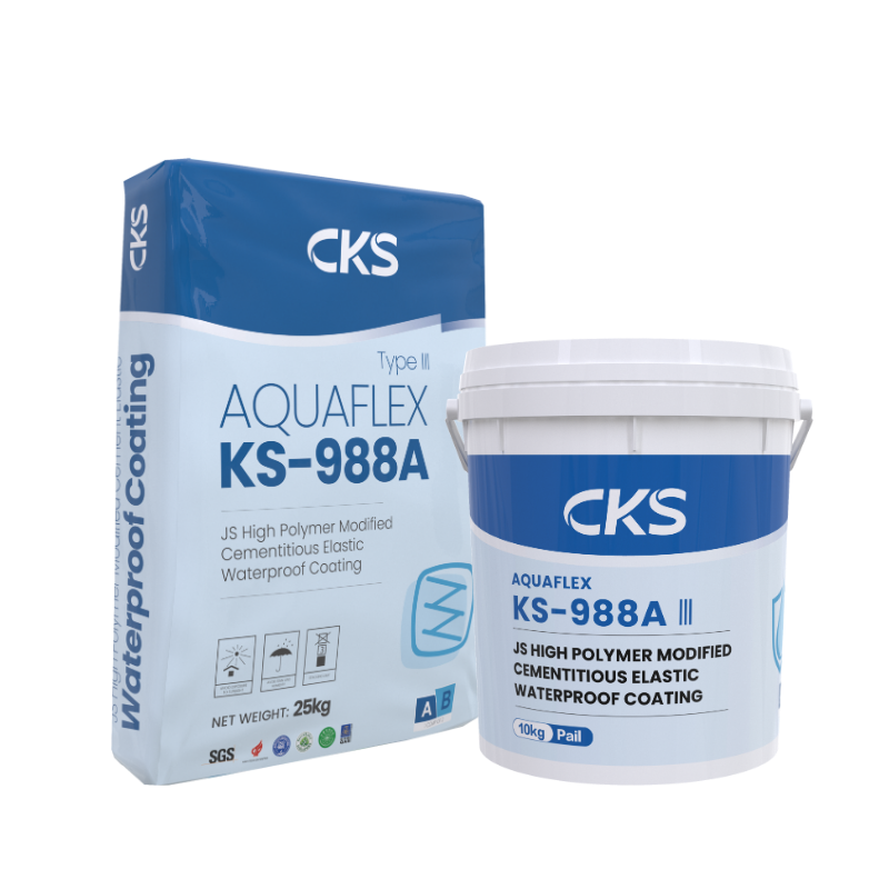 Aquaflex KS-988A JS High Polymer Cementitious Elastic Waterproof Coating