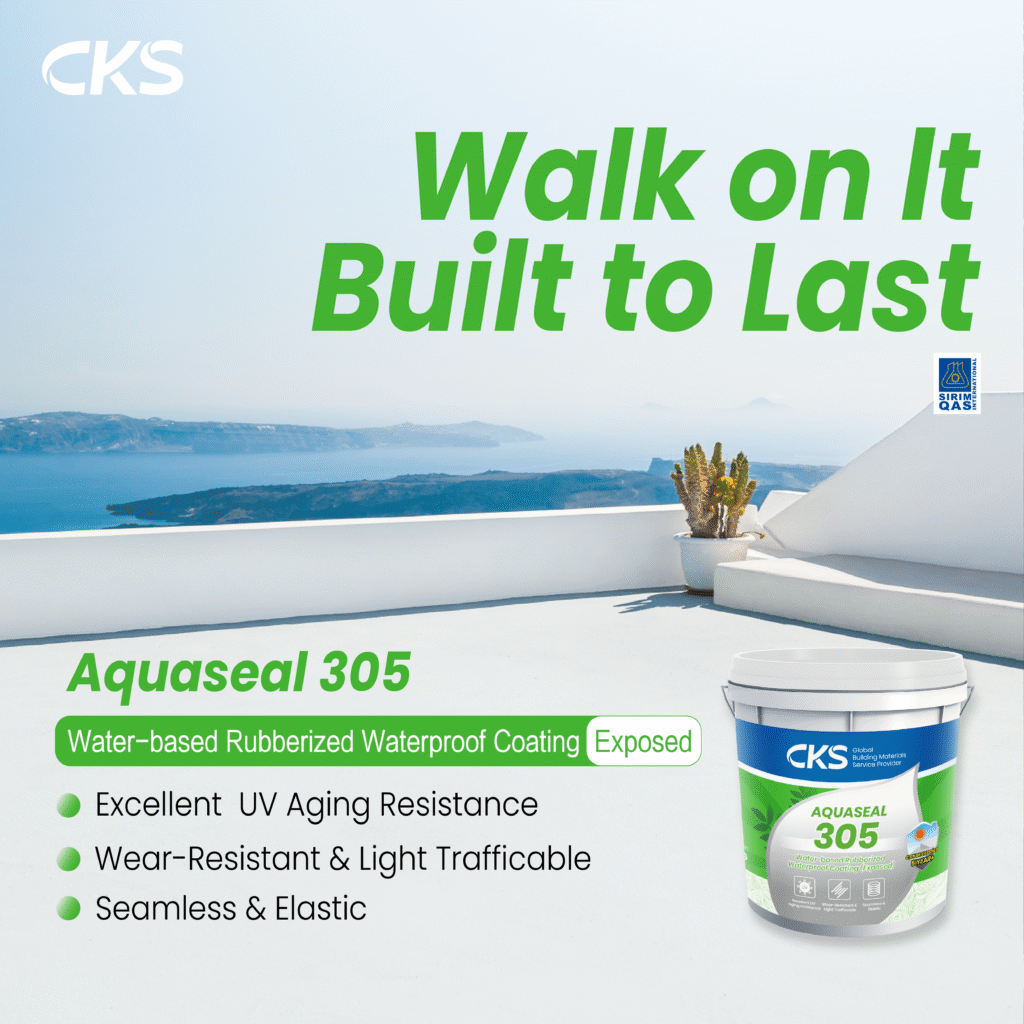 Aquaseal 305 Water-based Waterproofing Coating