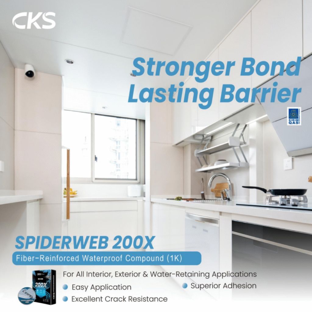 SpiderWeb 200X Fiber-Reinforced Waterproof Compound