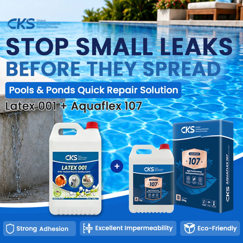 Pools & Ponds Quick Repair Solution