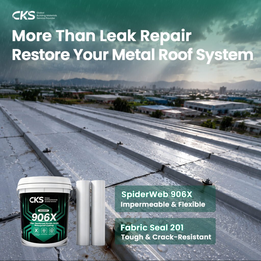 Metal Roof Leakage Repair