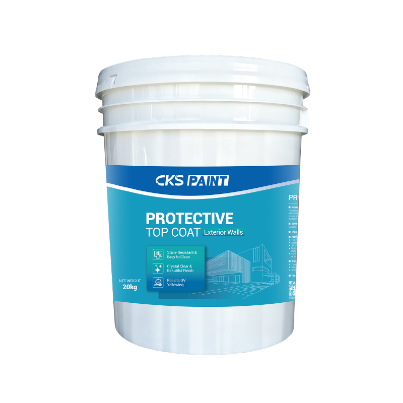 Protective Top Coat (Exterior Walls)