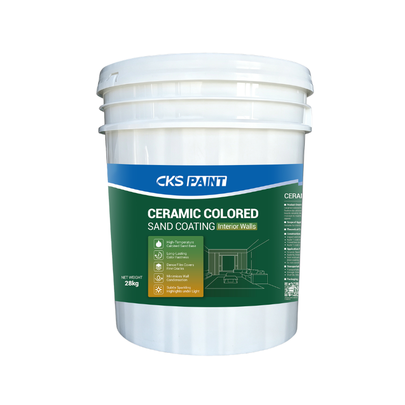 Ceramic Colored Sand Coating (Interior Walls)