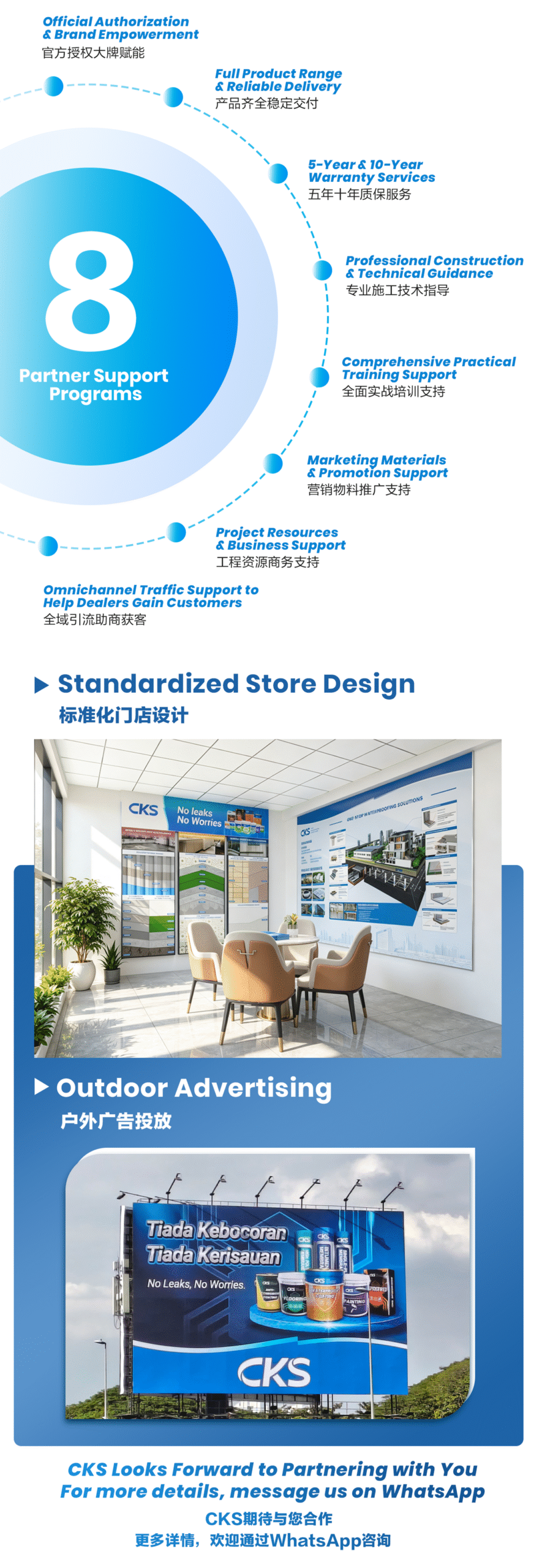 partnership business with CKS